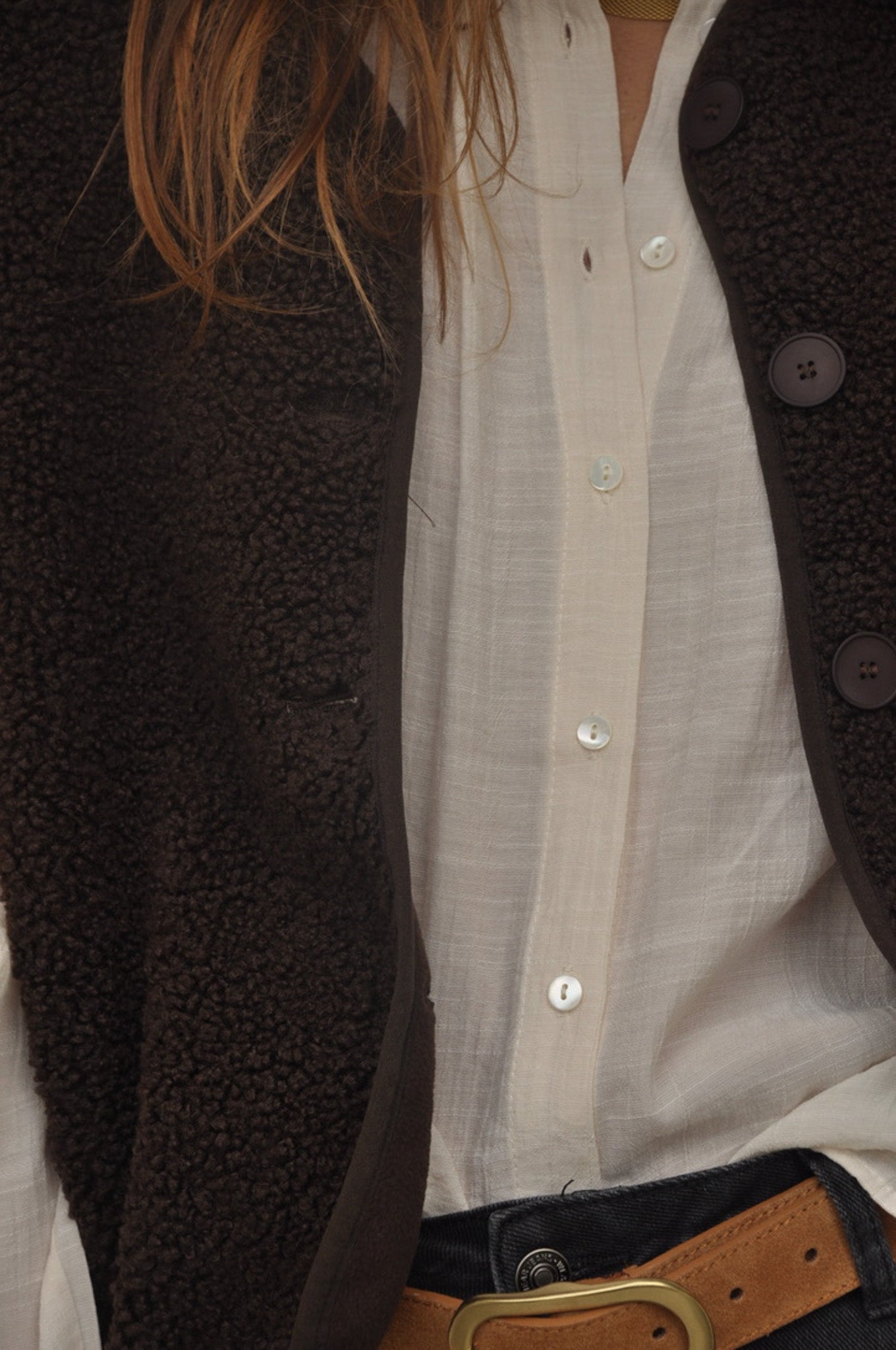 VESTE SANS MANCHE KAMILLE