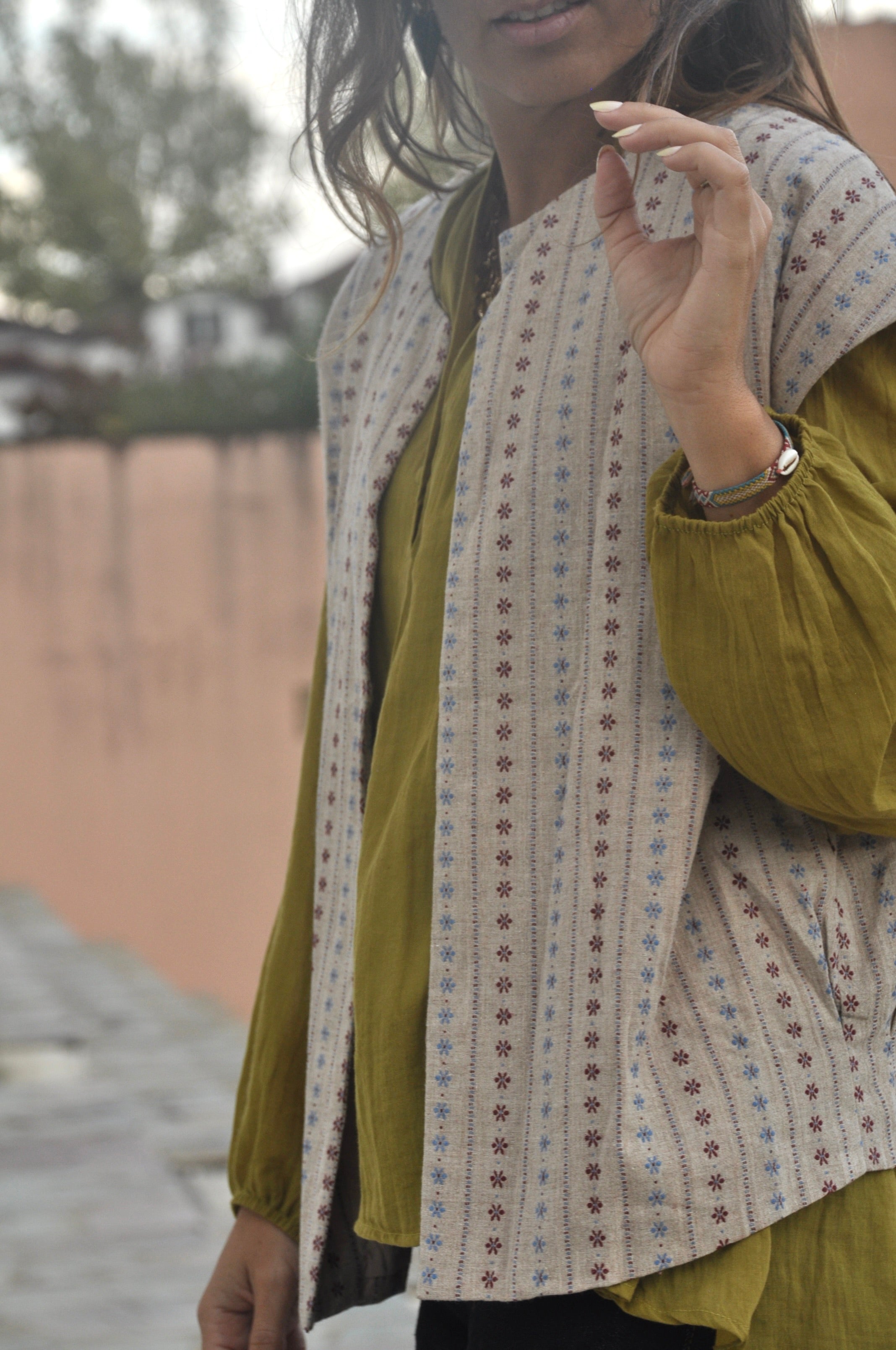 GILET SANS MANCHE MAITE