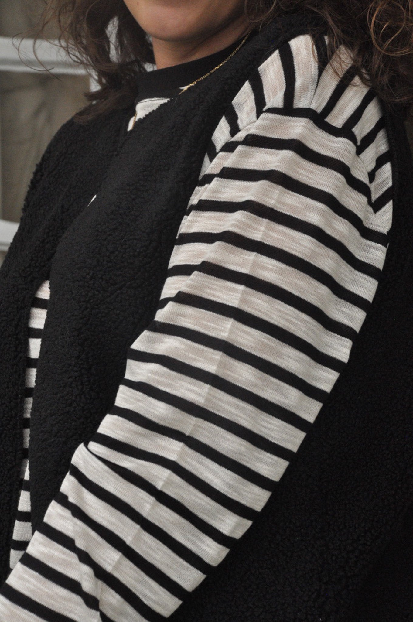 GILET SANS MANCHE BETI NOIR