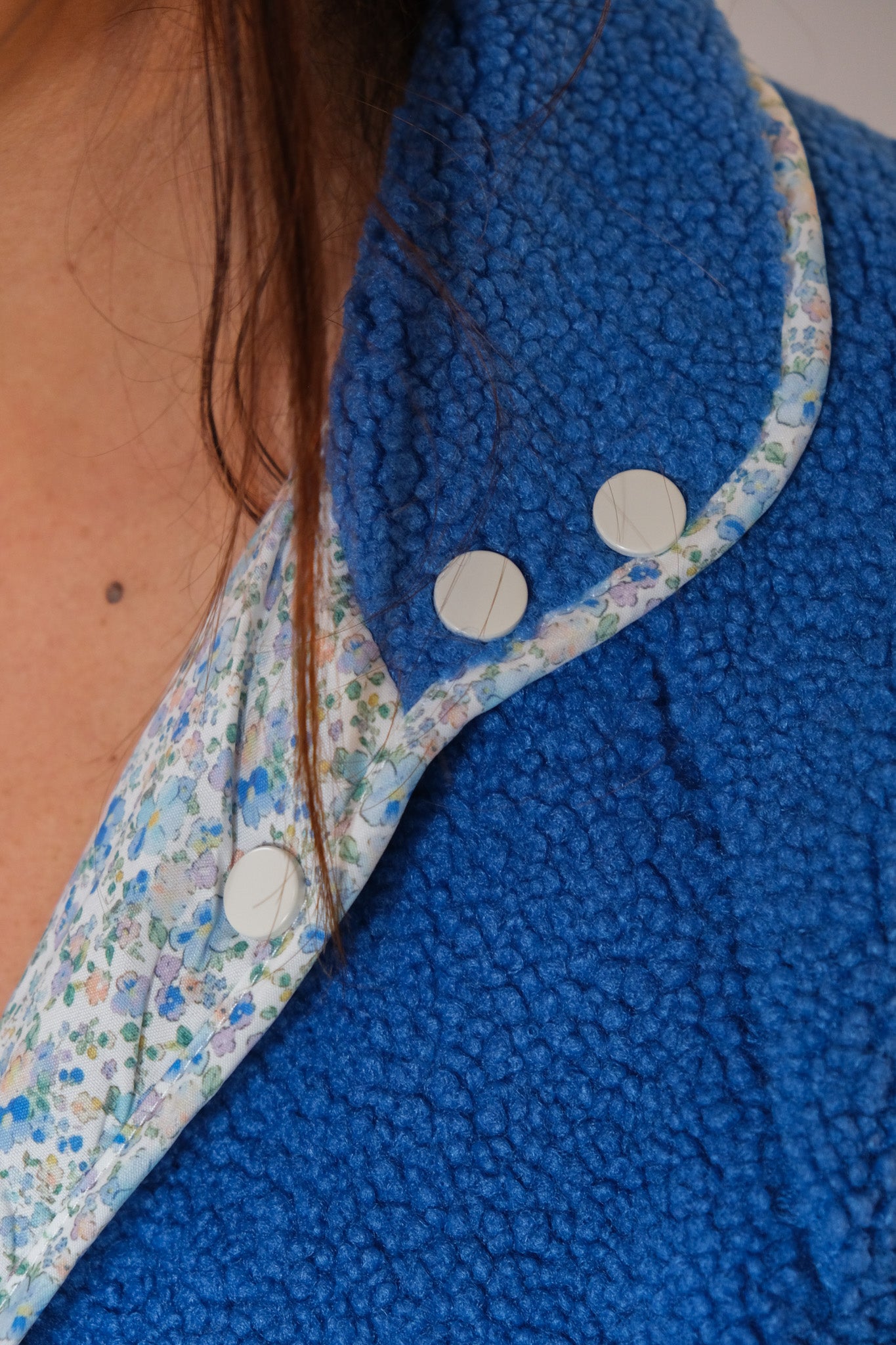 VESTE NINA BLEUE