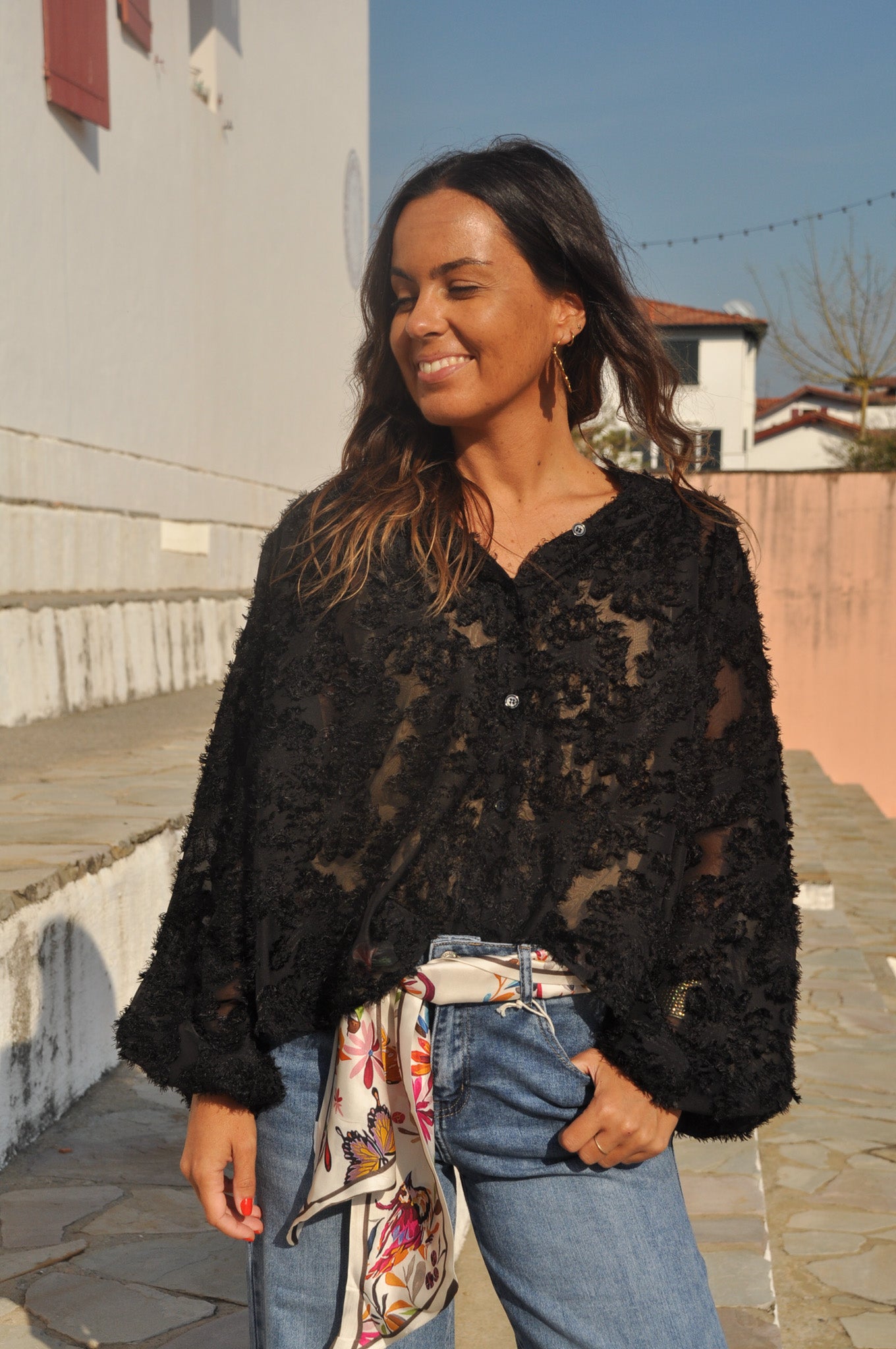BLOUSE MARTINA NOIR