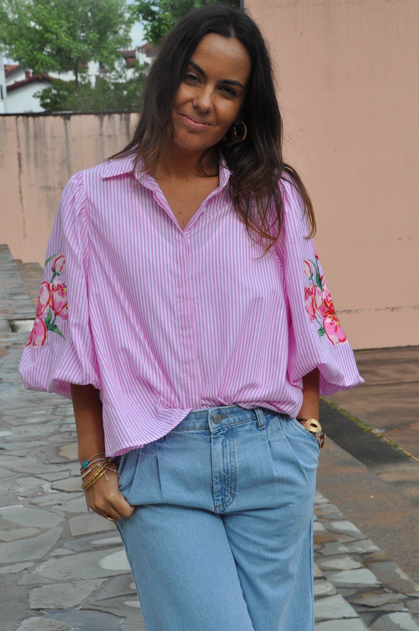 BLOUSE ROSA