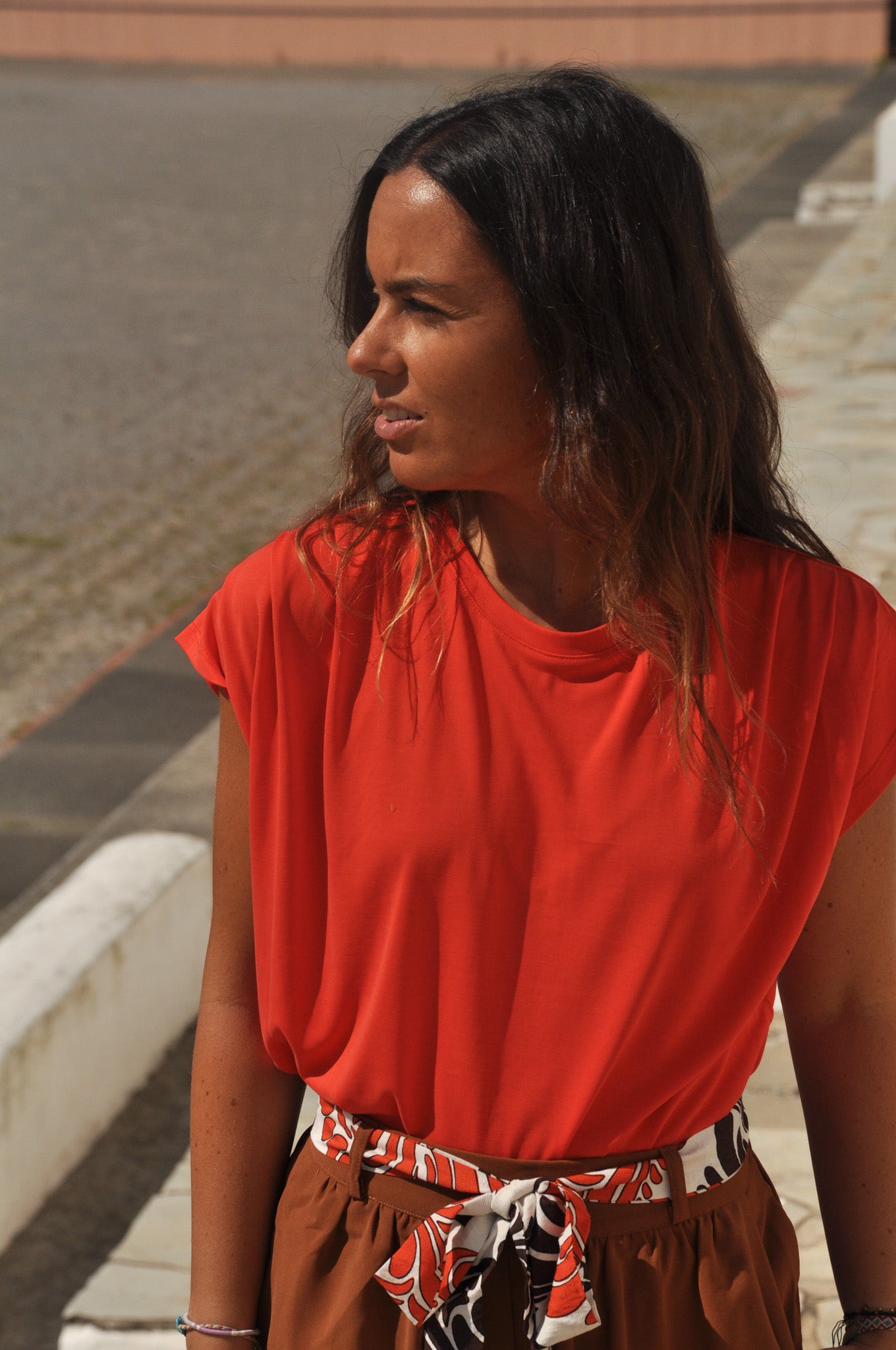 TEE-SHIRT EVA ORANGE