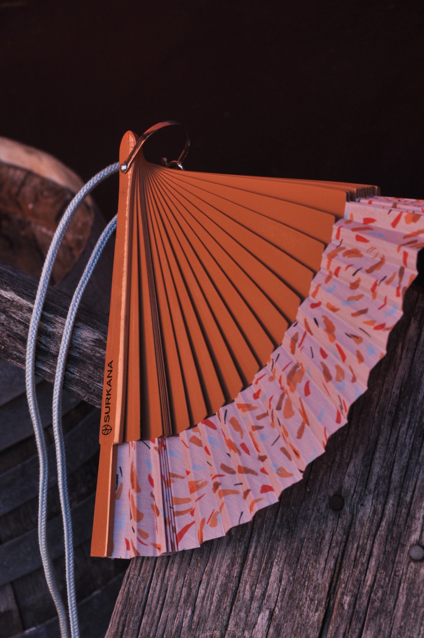 ÉVENTAIL ORANGE