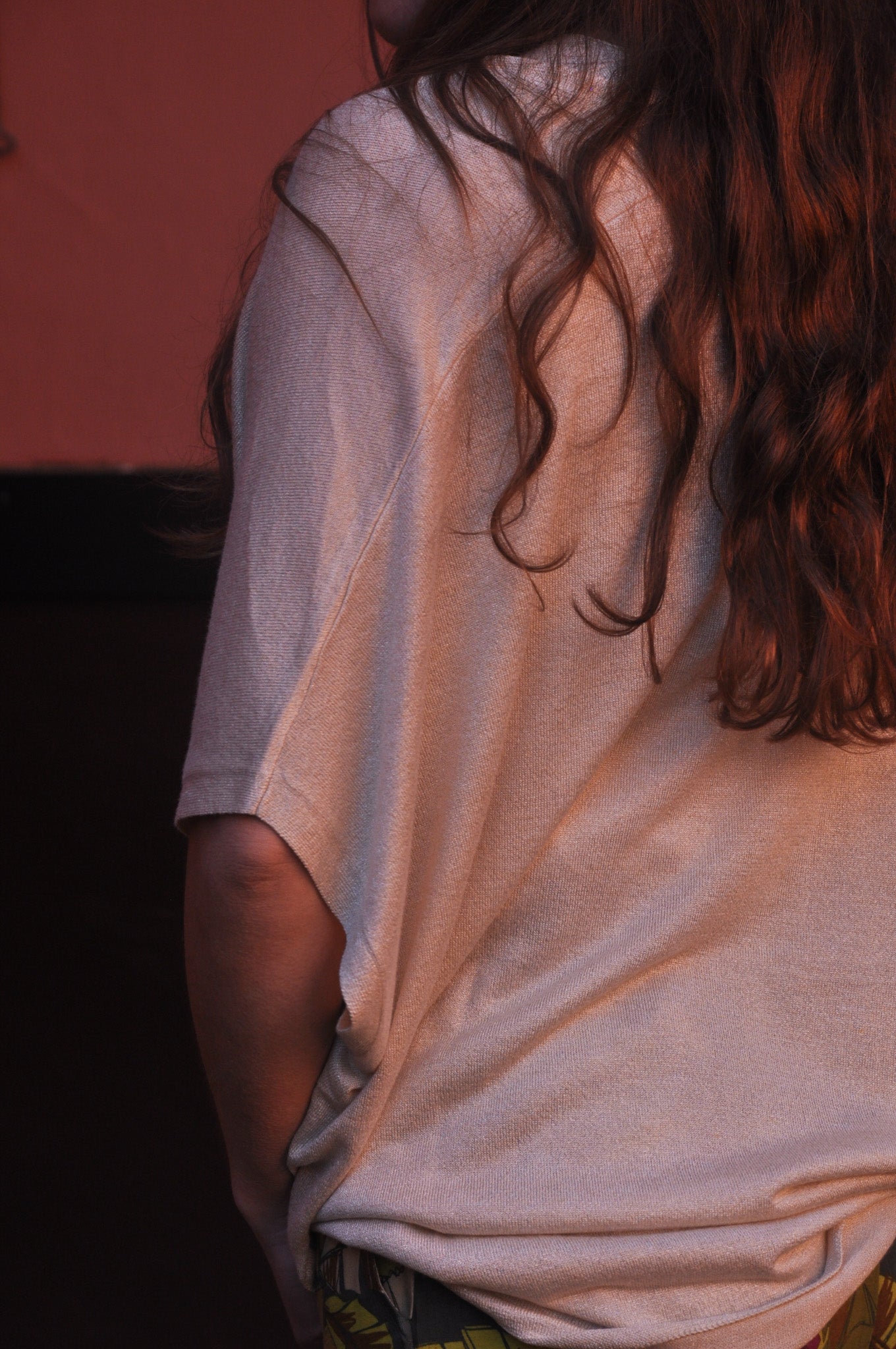 Détail gilet Lucia écru - qualité et finitions soignées