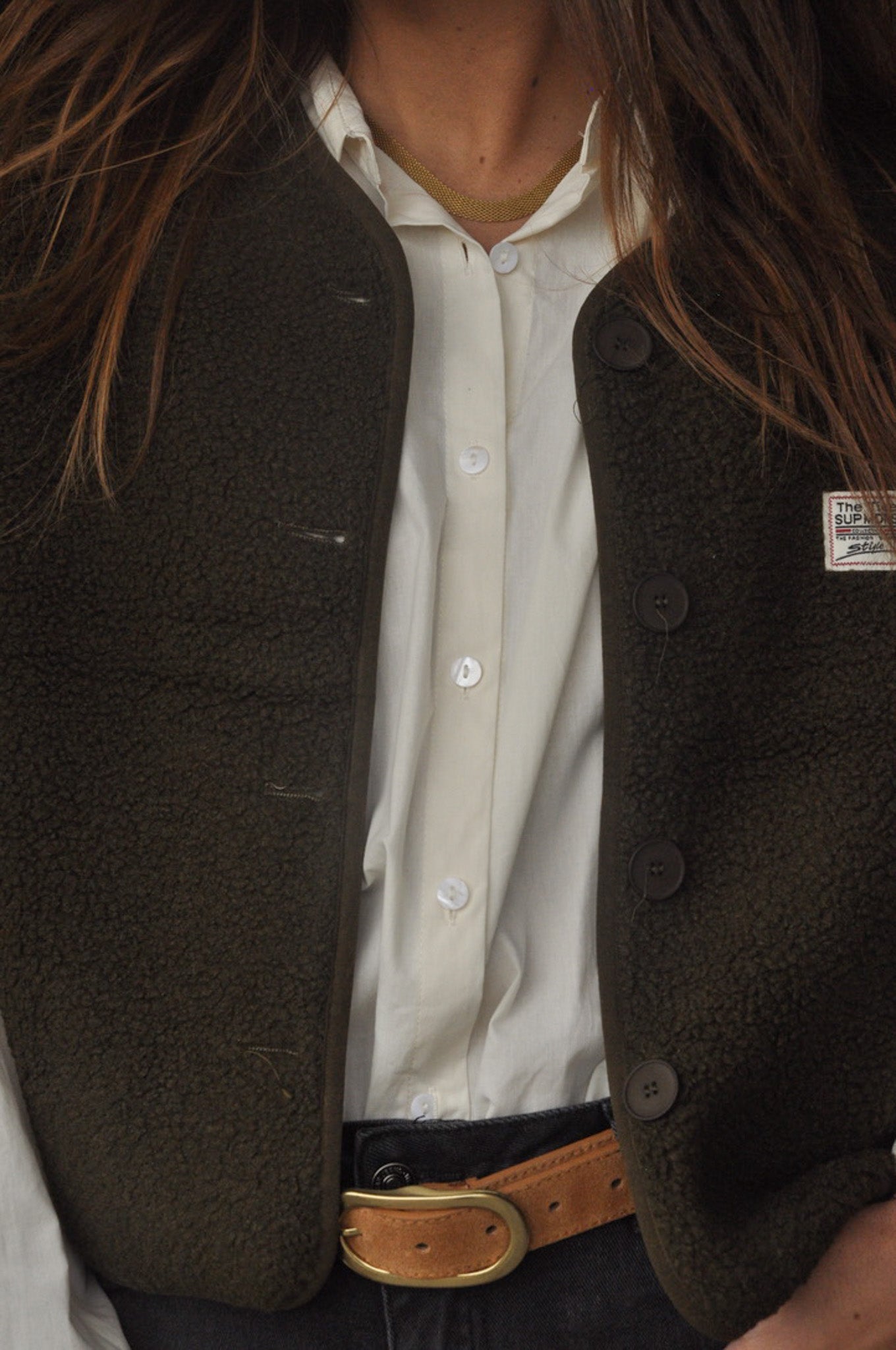 VESTE SANS MANCHE KAMILE