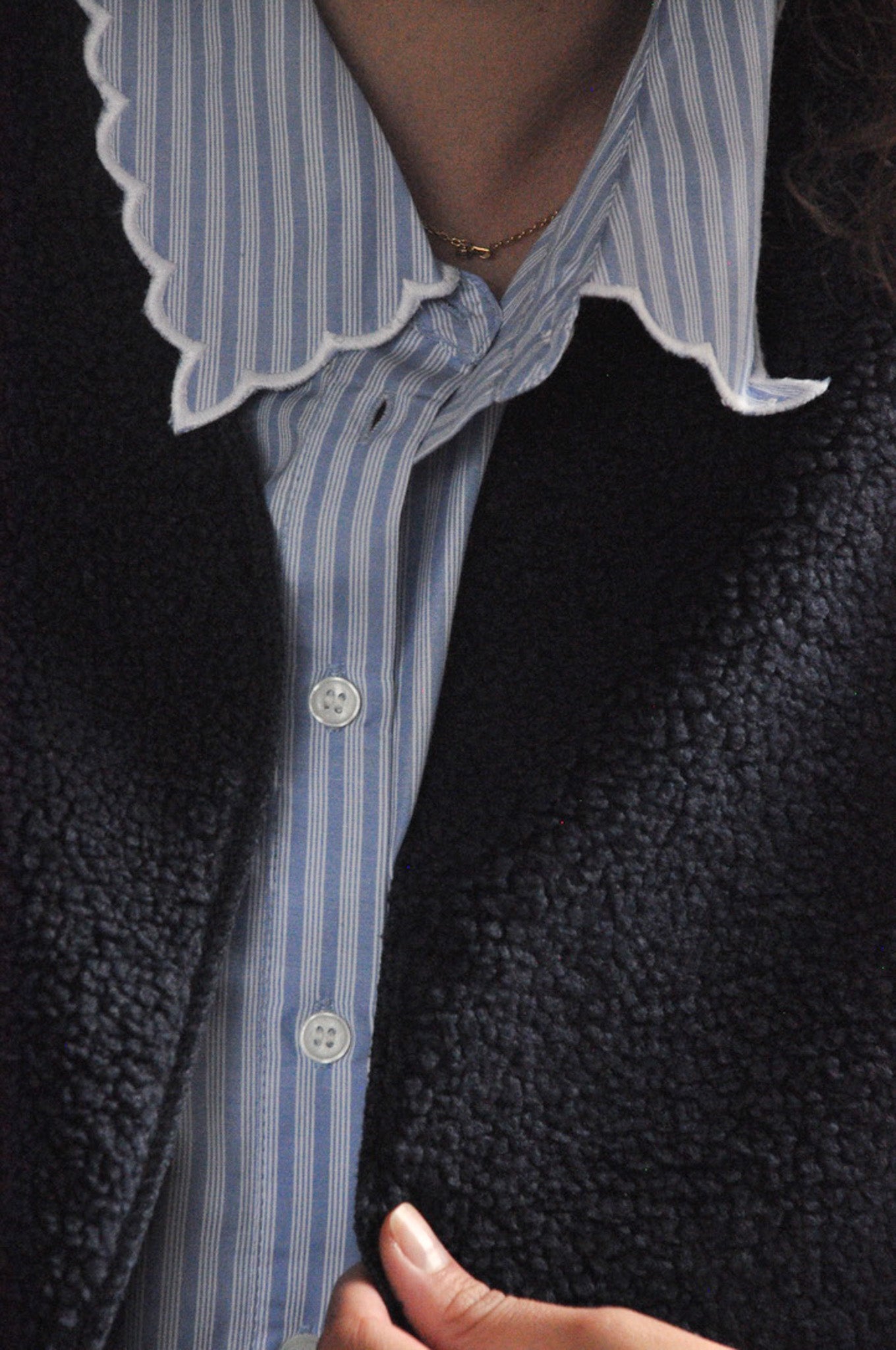 GILET SANS MANCHE BETI MARINE