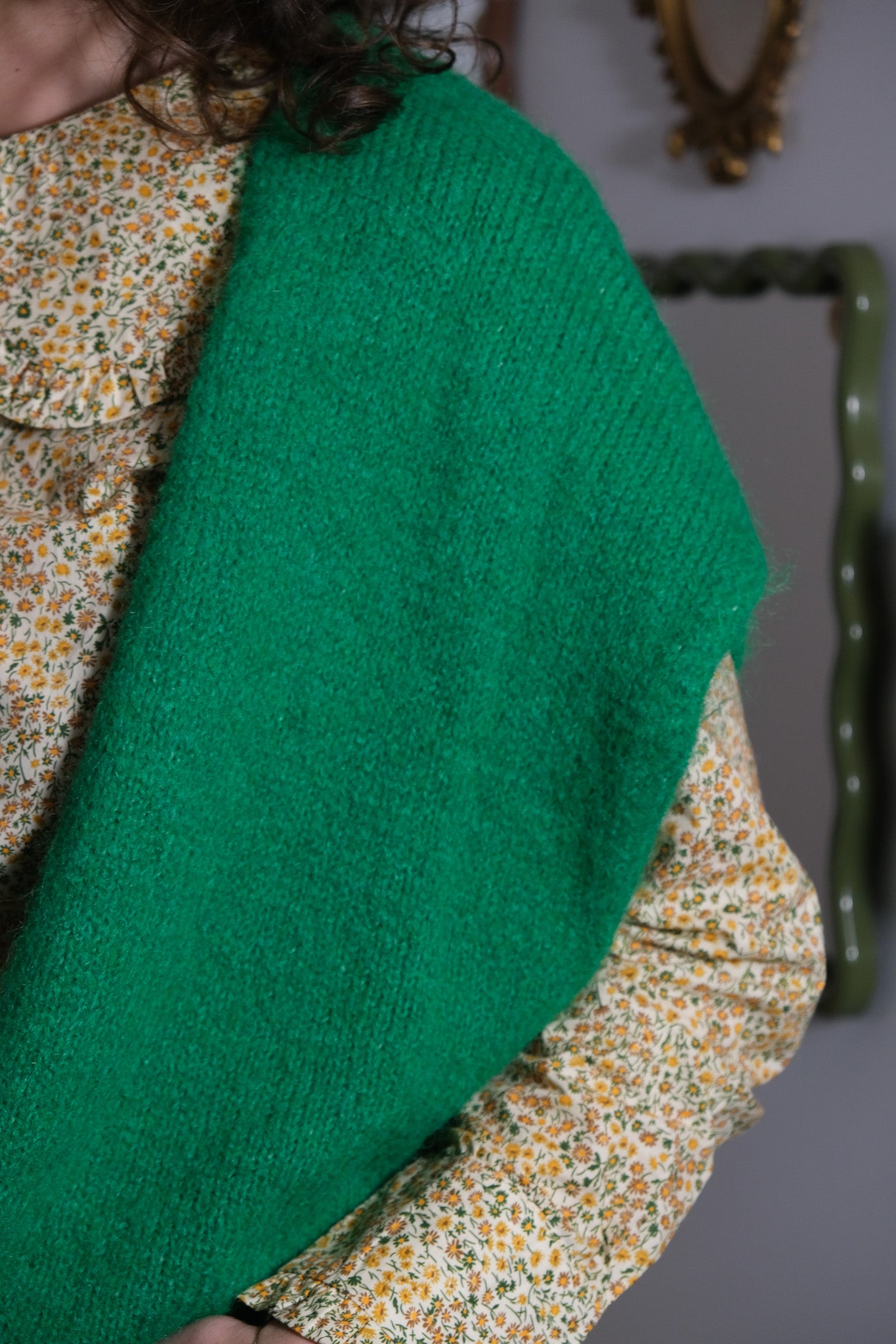 GILET SANS MANCHES INA VERT