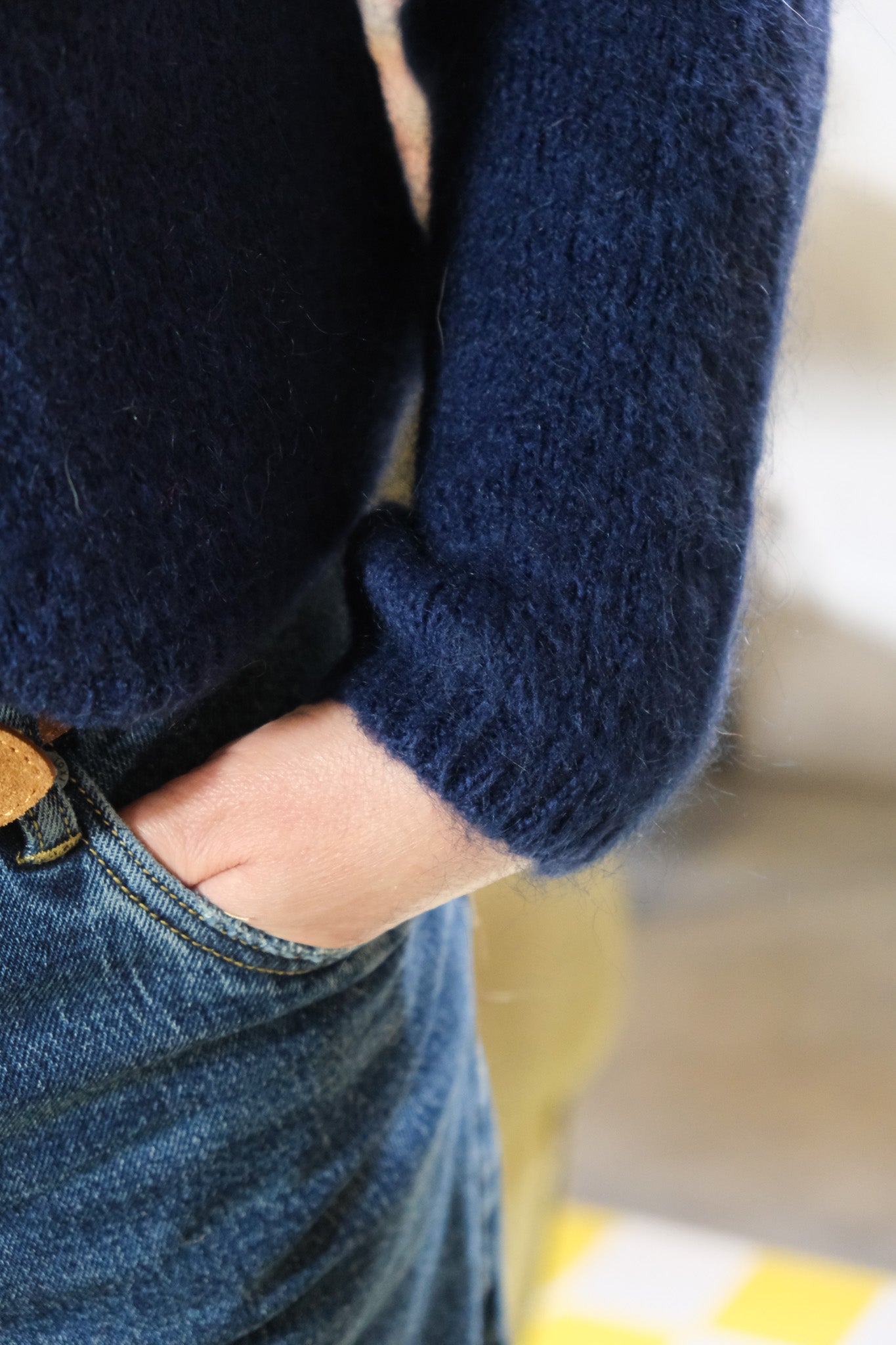 CARDIGAN MILI MARINE