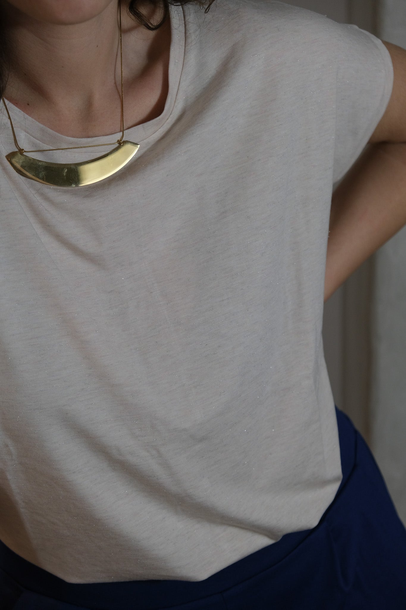TEE-SHIRT BEIGE