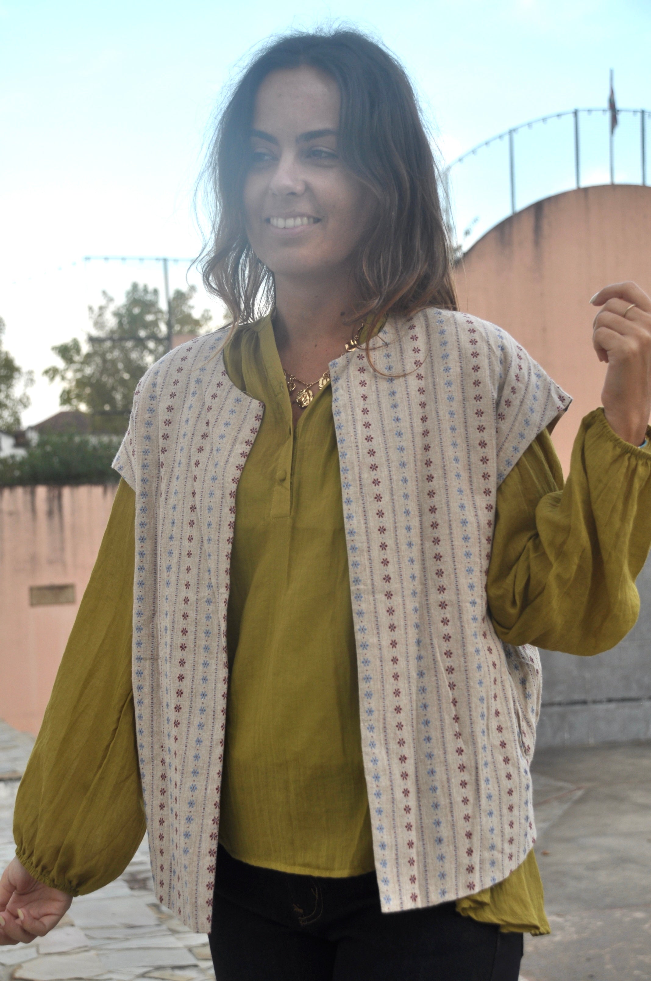 GILET SANS MANCHE MAITE