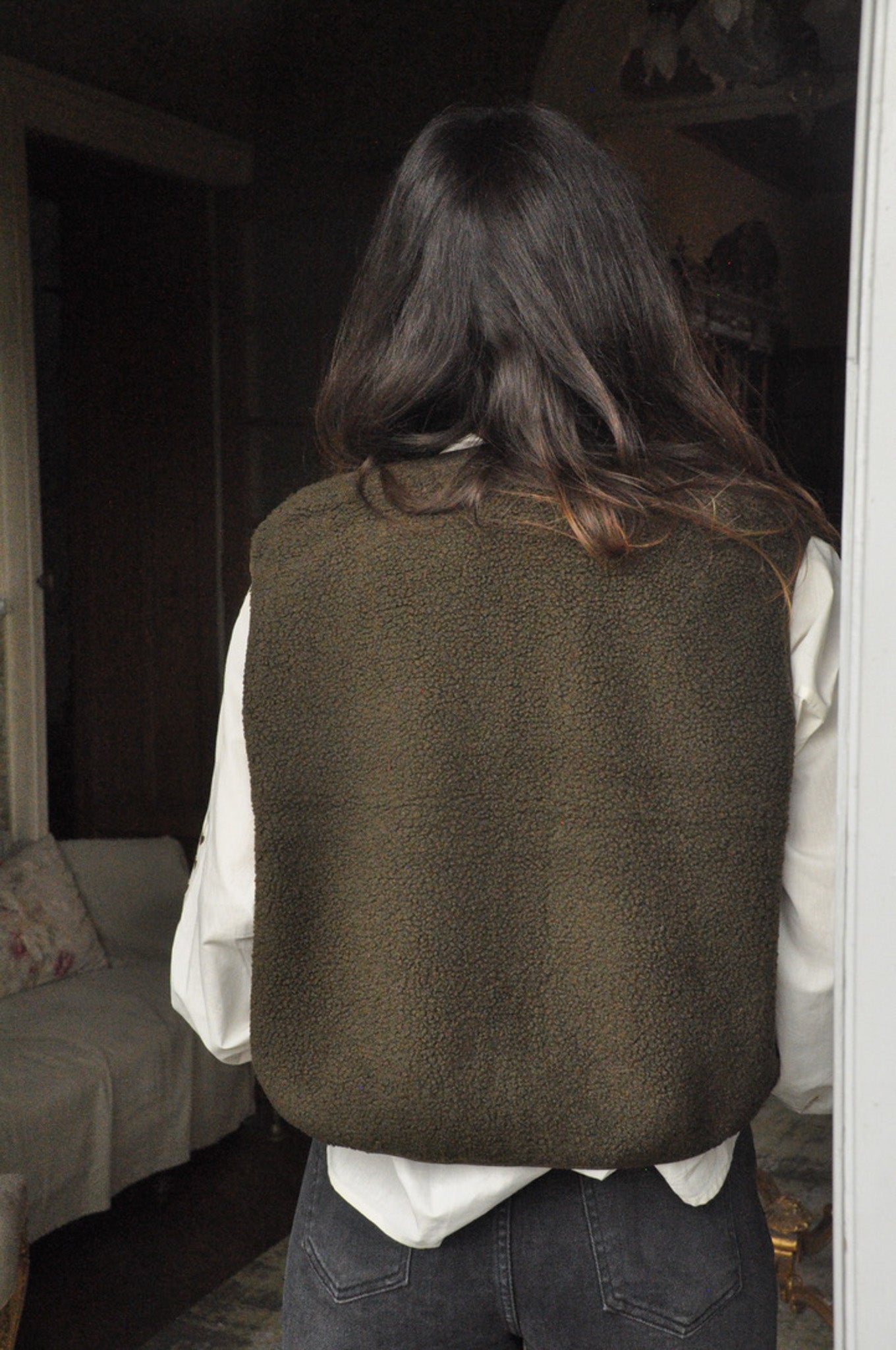 VESTE SANS MANCHE KAMILE