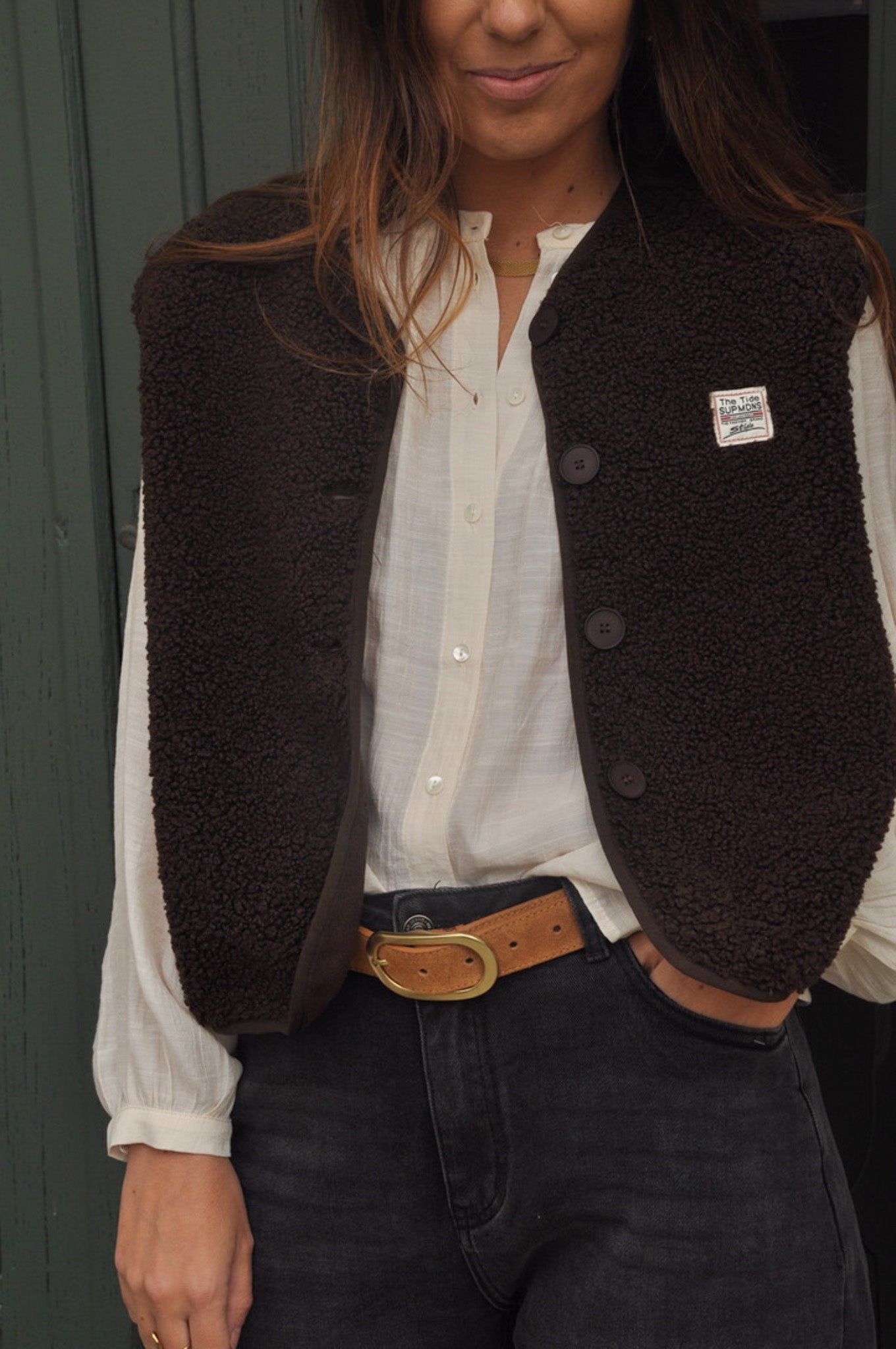 VESTE SANS MANCHE KAMILLE