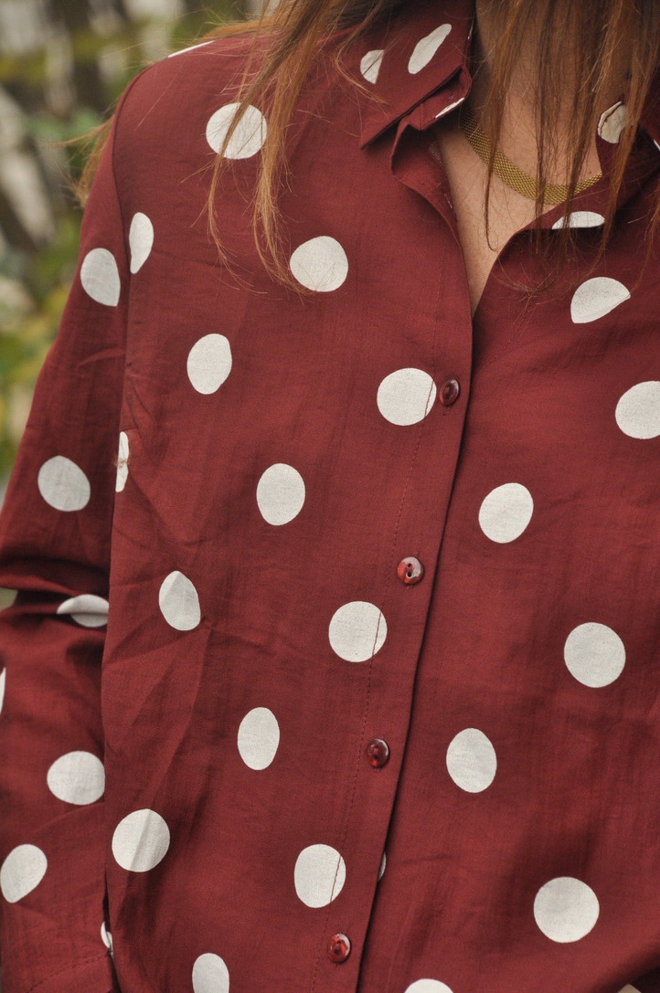 CHEMISE POIS
