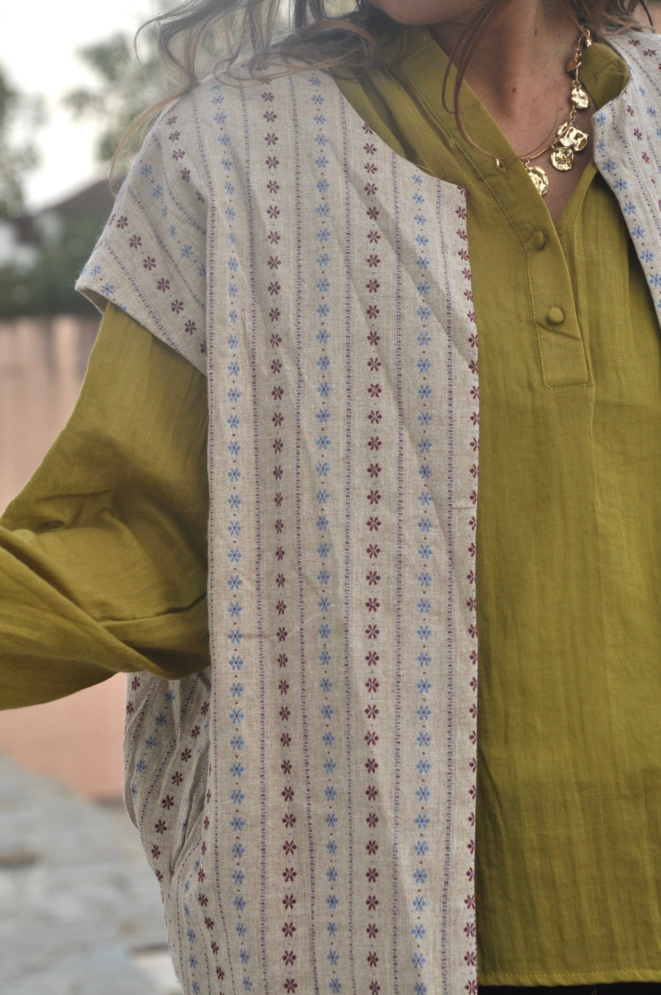 GILET SANS MANCHE MAITE