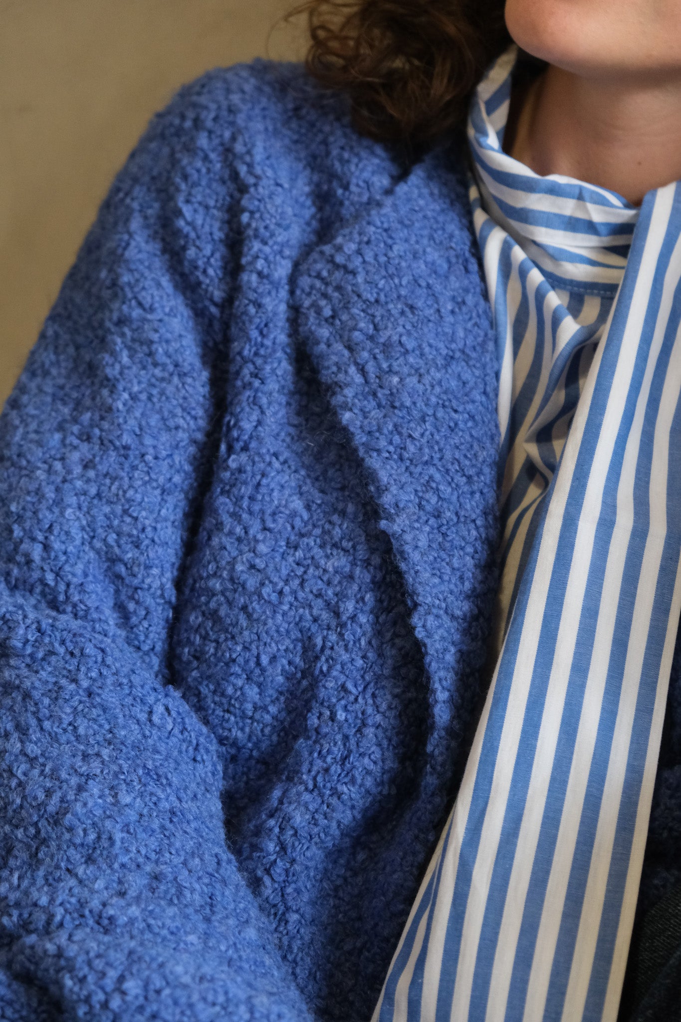 GILET MONA BLEU