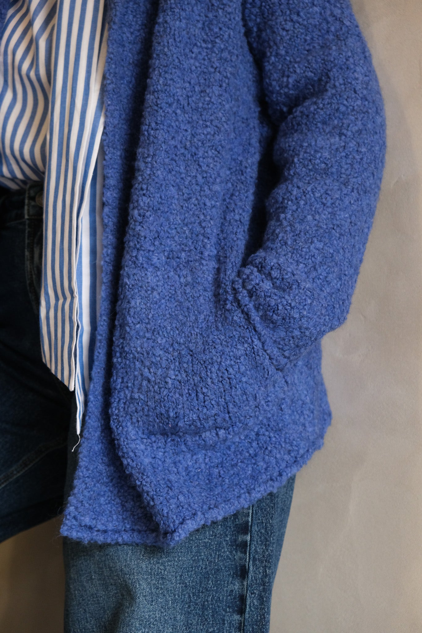 GILET MONA BLEU