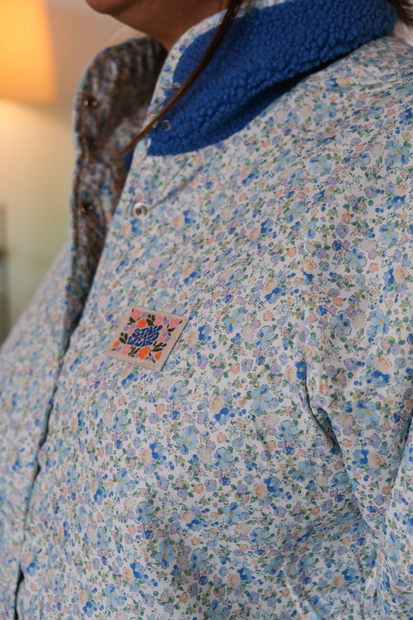 VESTE NINA BLEUE