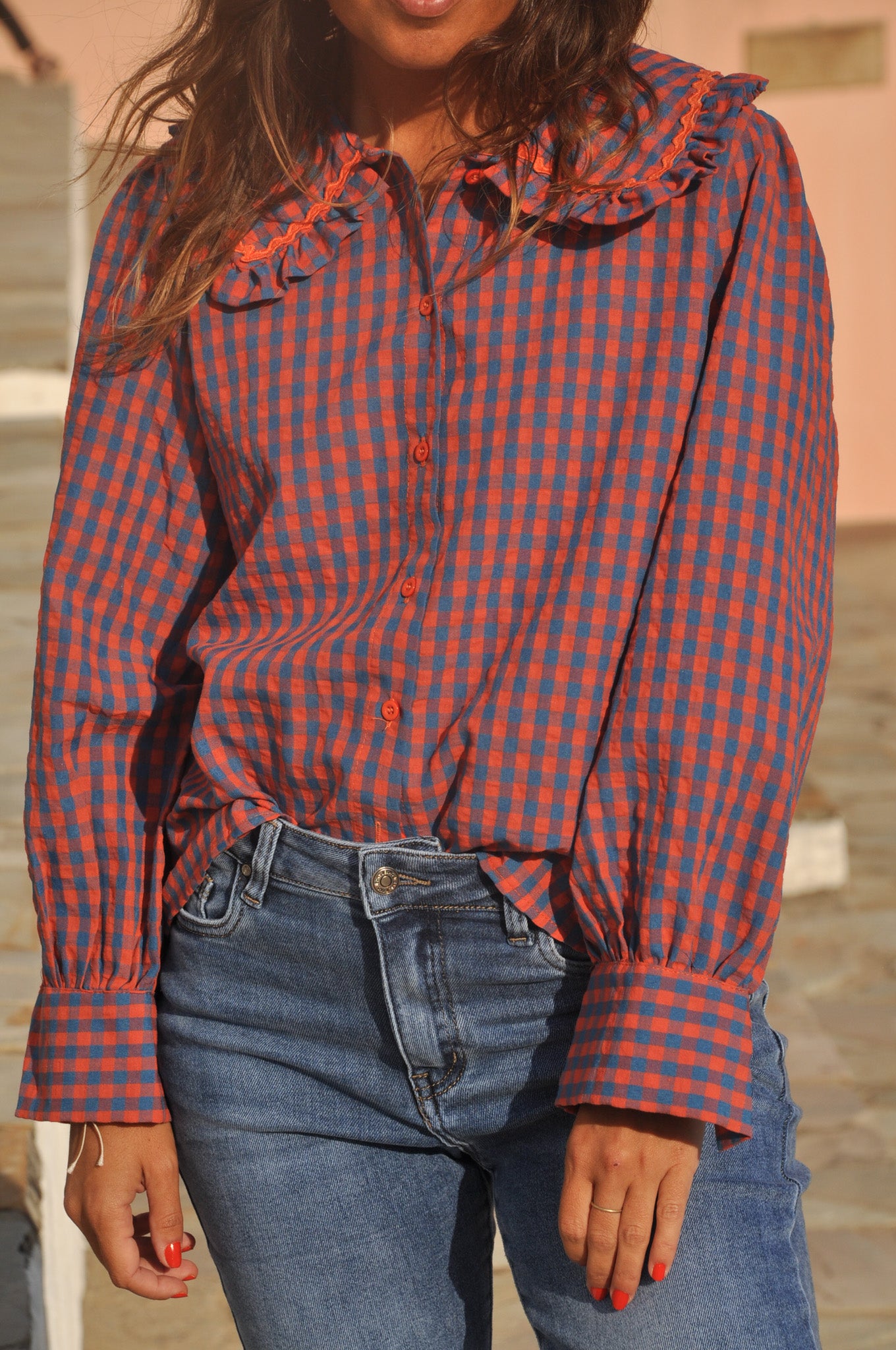 BLOUSE VIOLETTE