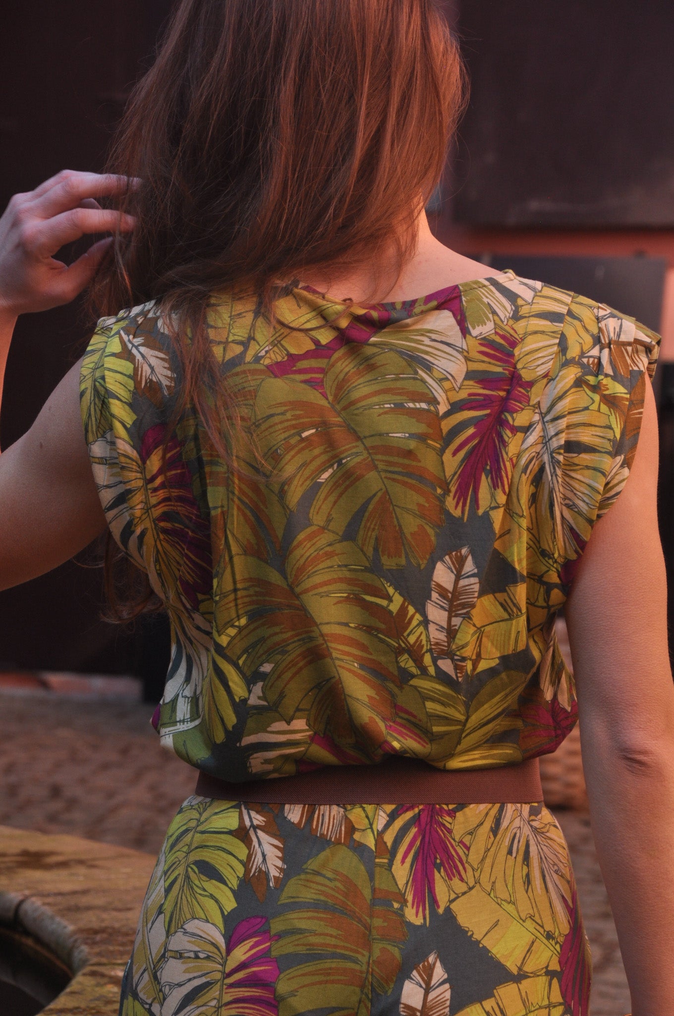 Détail tee-shirt Yara - matière douce et qualité