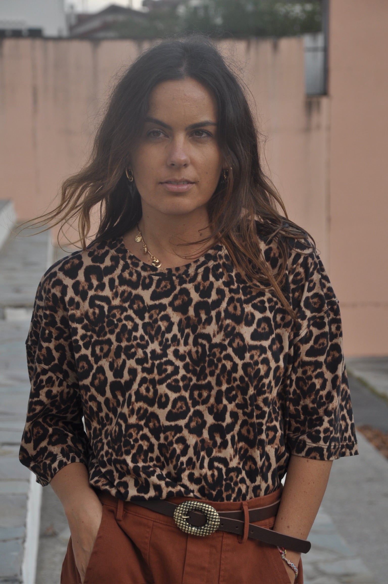TEE-SHIRT LEOPARD