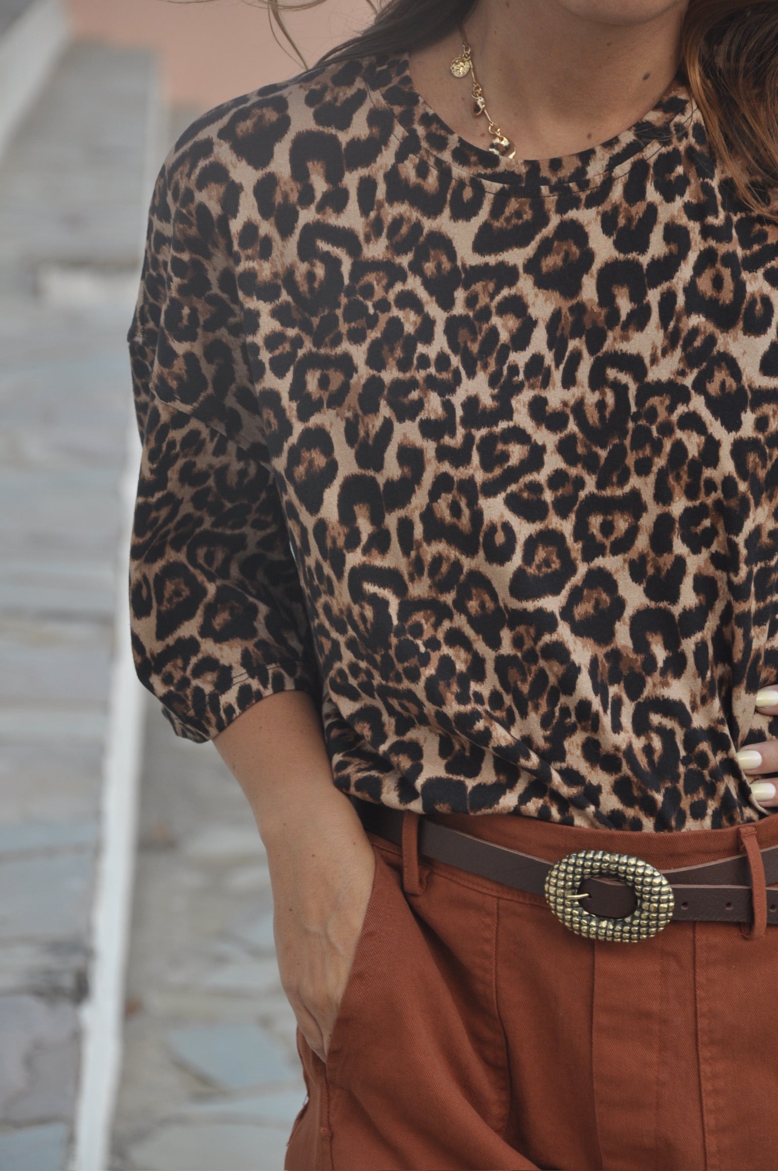TEE-SHIRT LEOPARD