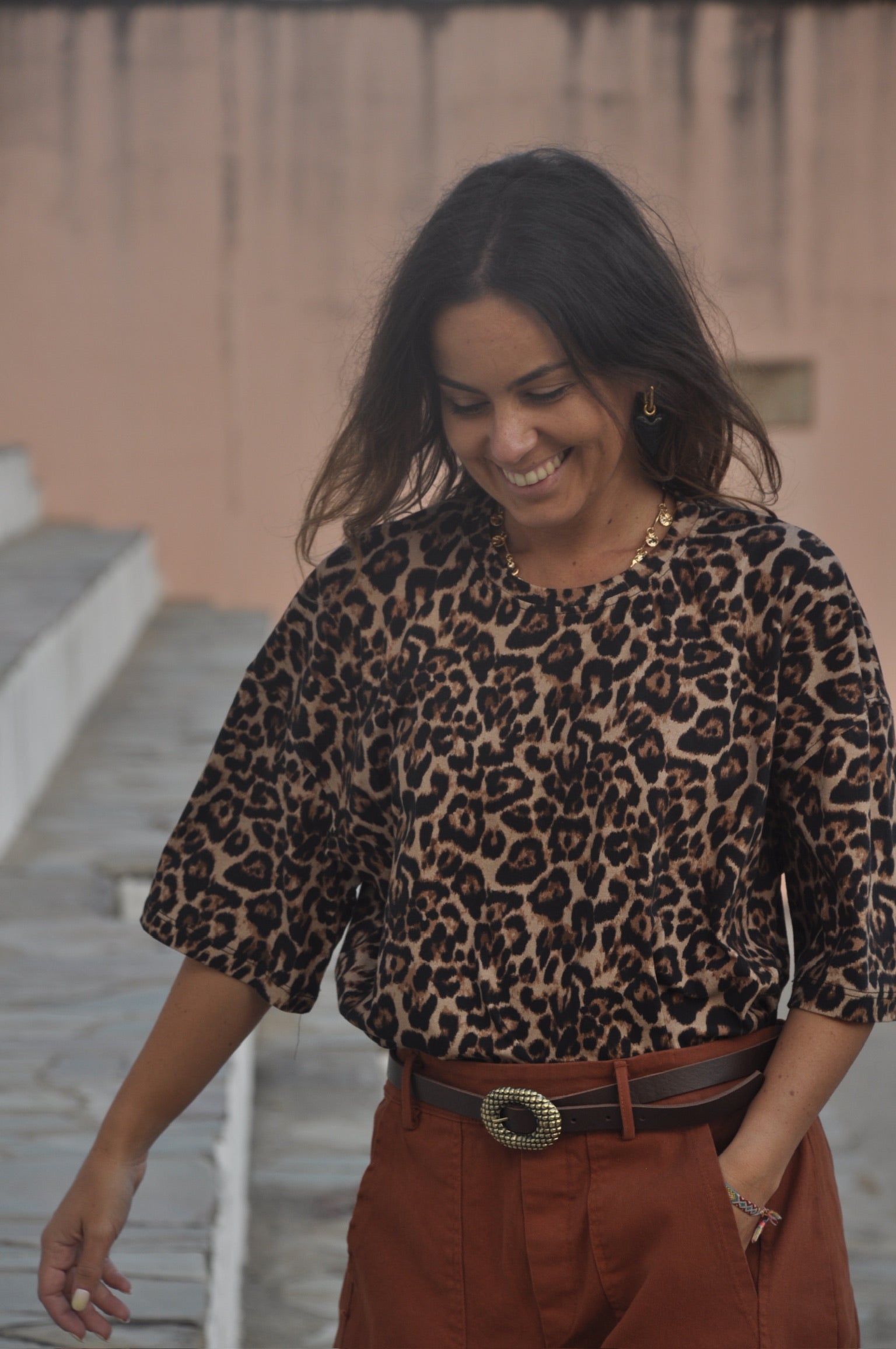 TEE-SHIRT LEOPARD