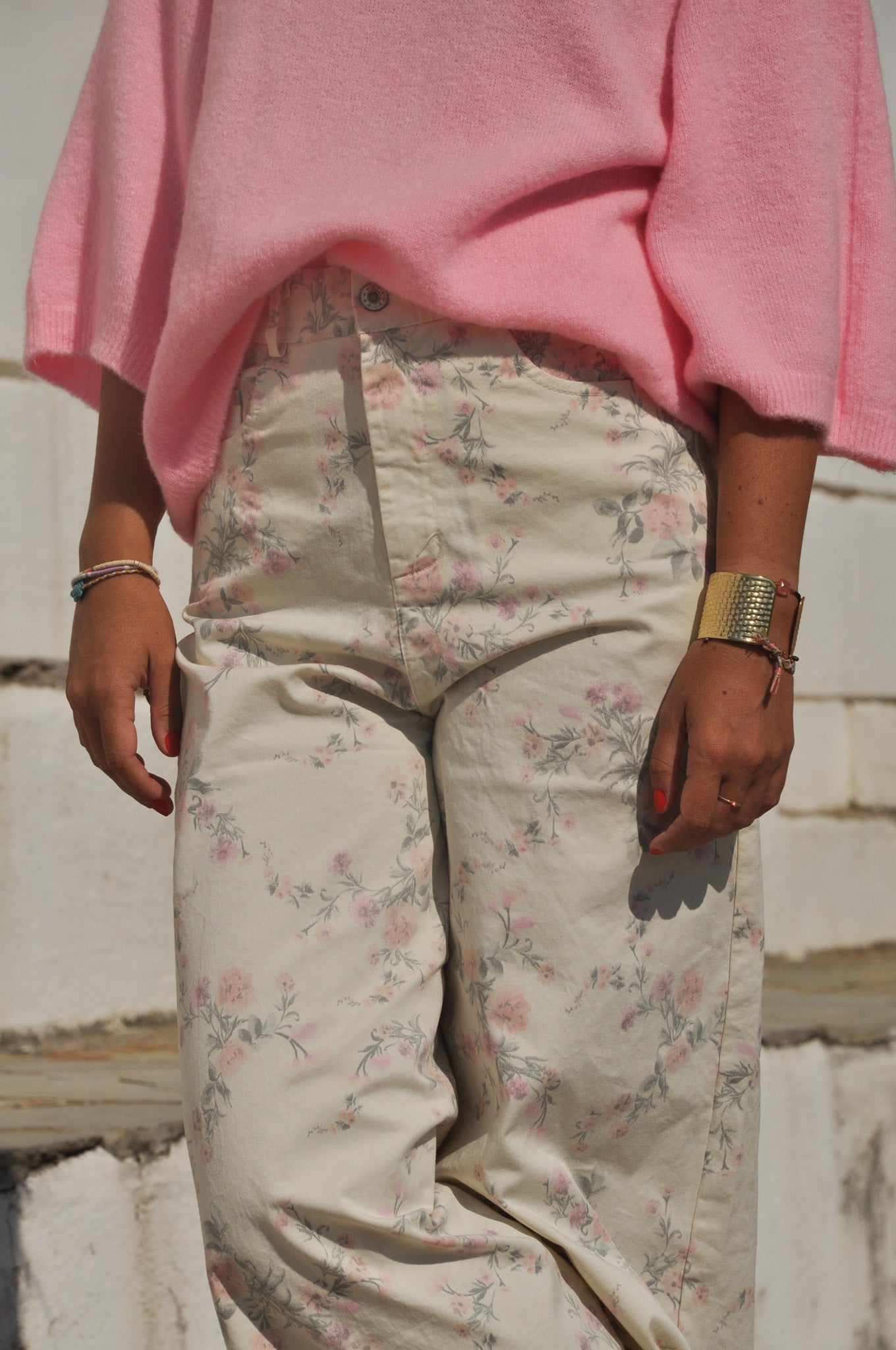 PANTALON NADINE ÉCRUE