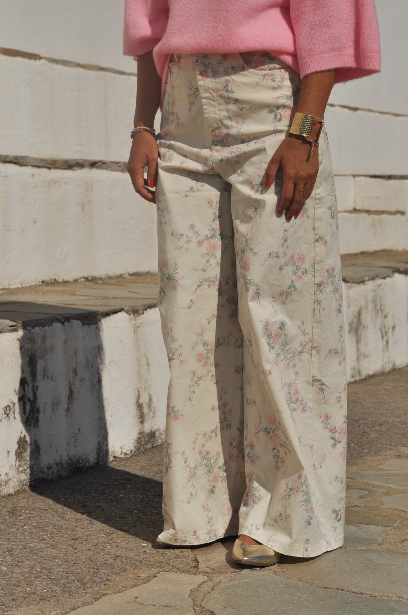 PANTALON NADINE ÉCRUE