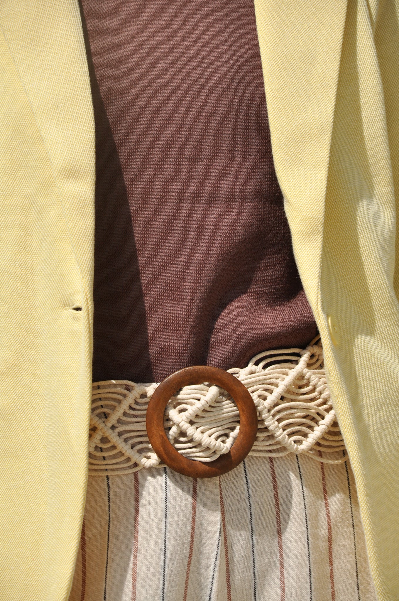 BLAZER MELLO JAUNE
