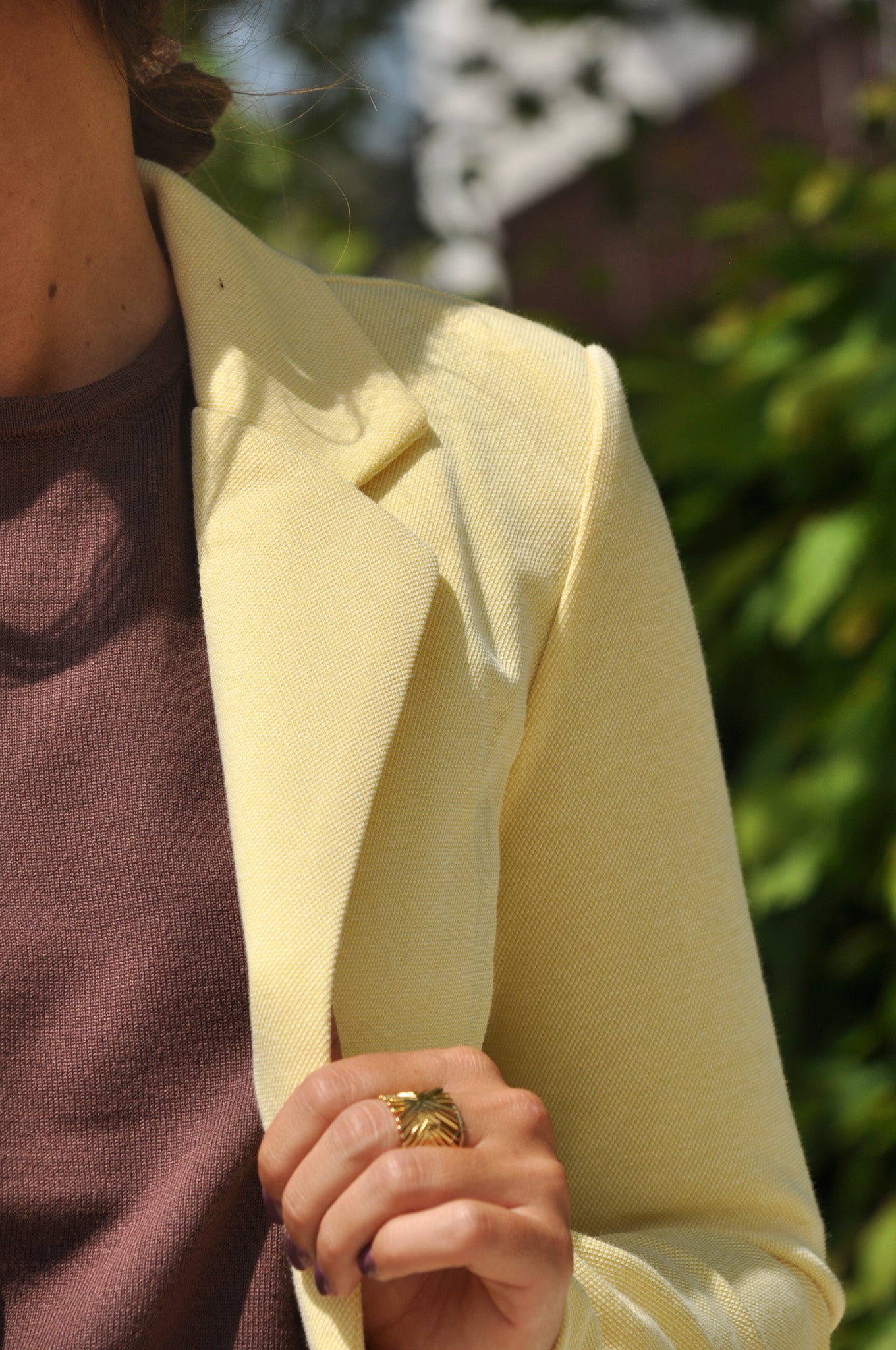 BLAZER MELLO JAUNE