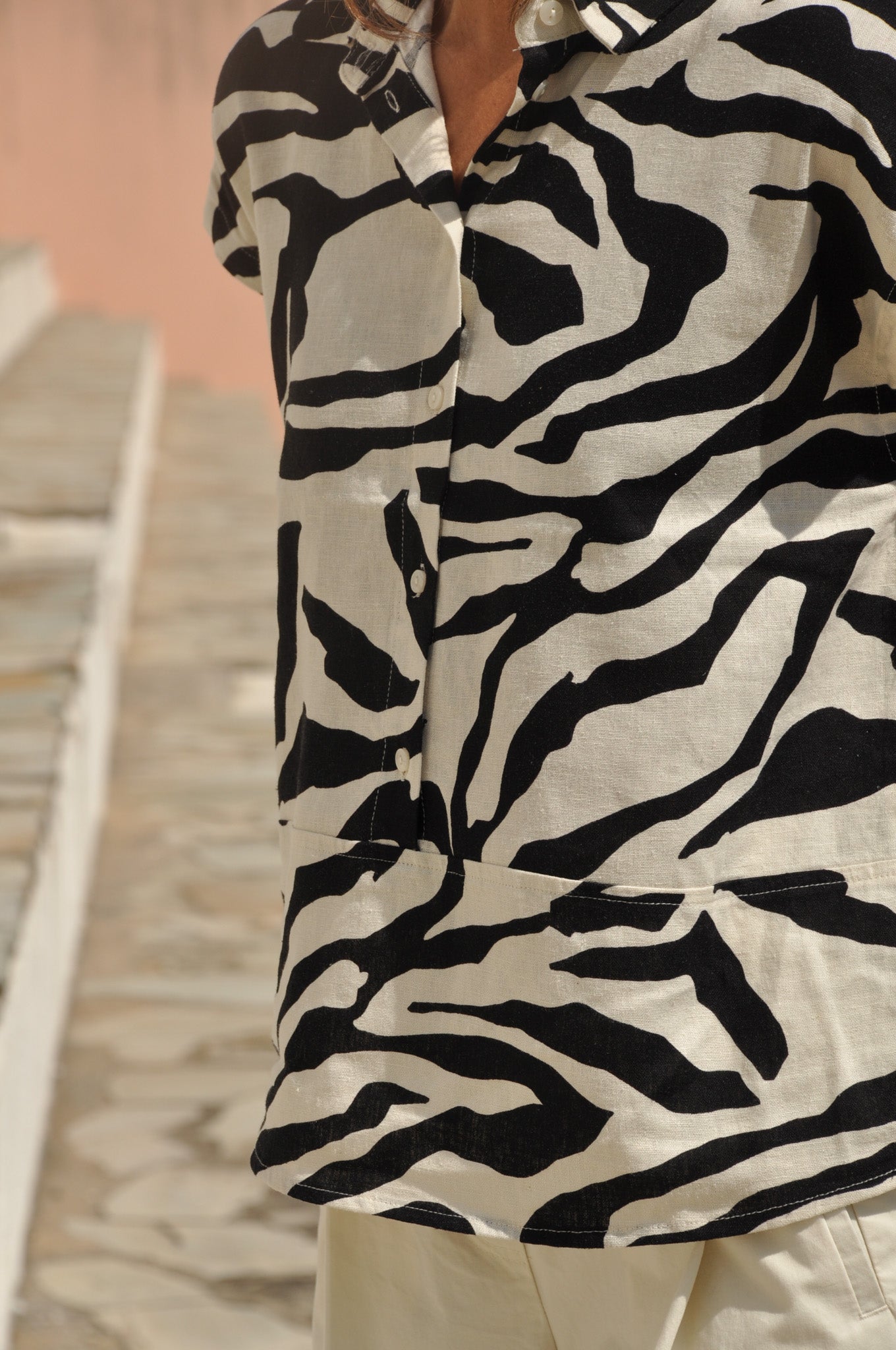 CHEMISE ZÉBRA