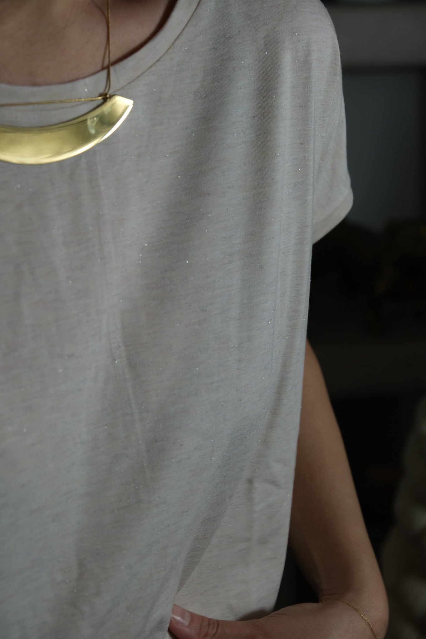TEE-SHIRT BEIGE