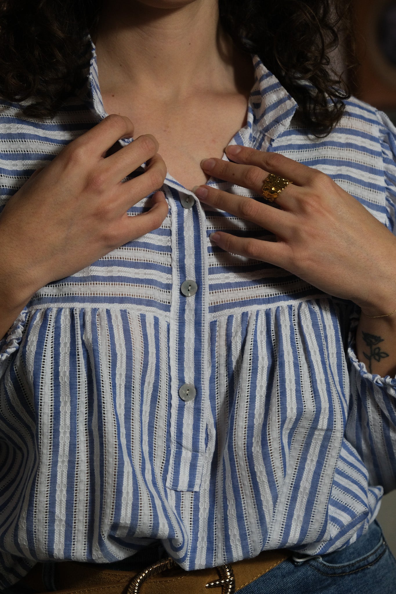BLOUSE NIA BLEUE