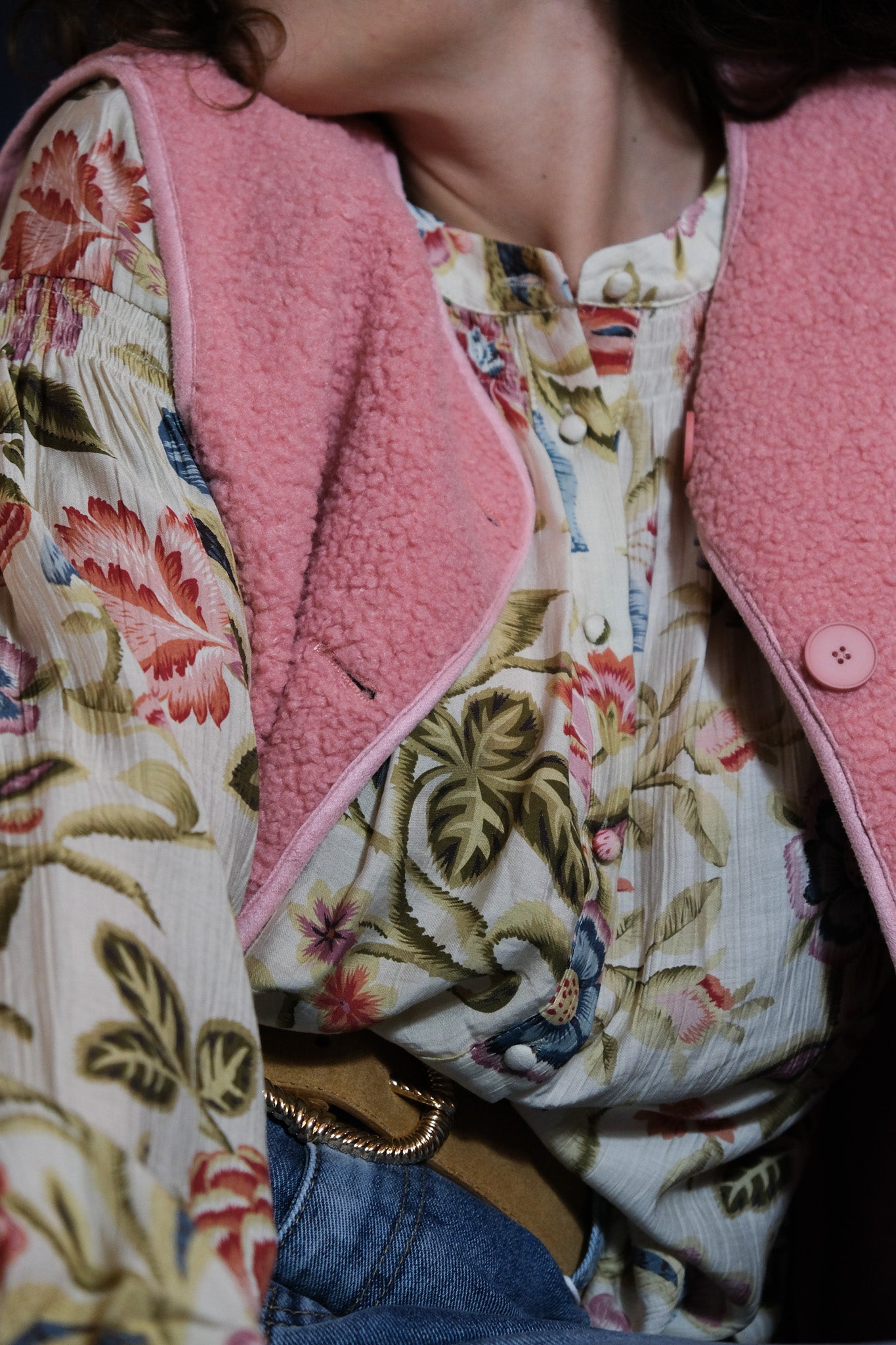 GILET SANS MANCHES ROSI
