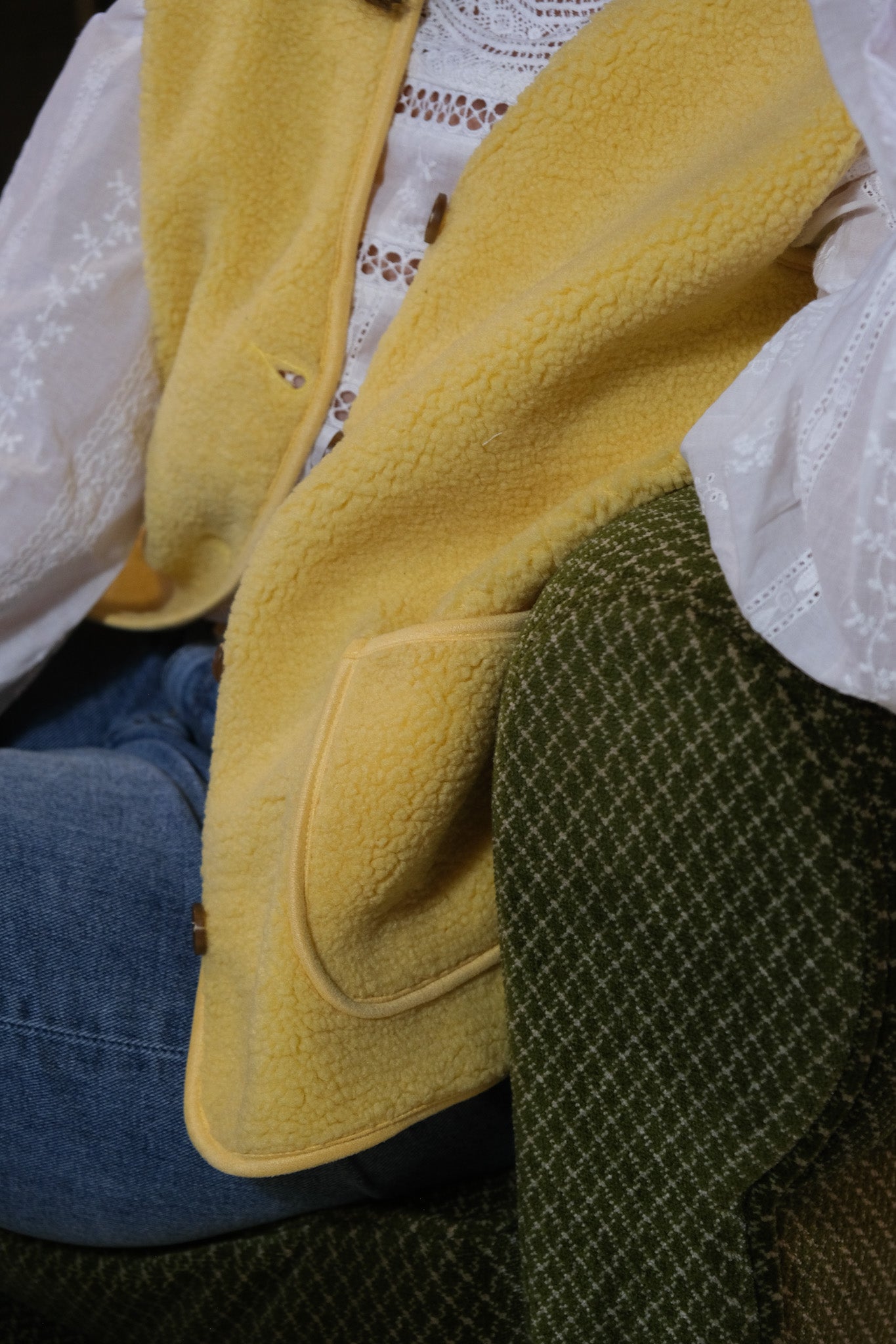 GILET SANS MANCHES ZERA JAUNE